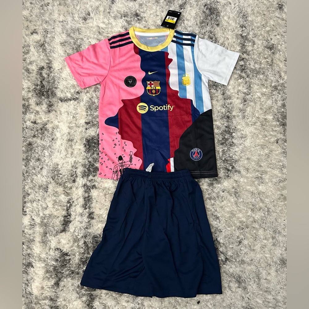 Kids Messi Graphic Jersey - Multicolor - Picture 2 of 2